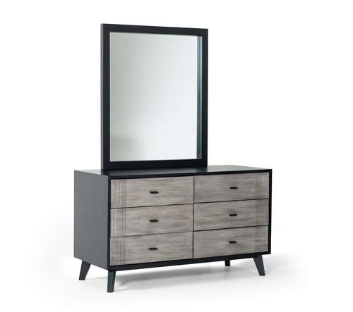 Nova Domus Panther Contemporary Grey & Black Dresser by VIG Furniture