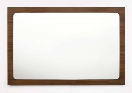 Modrest Dustin - Modern Walnut Mirror by VIG Furniture