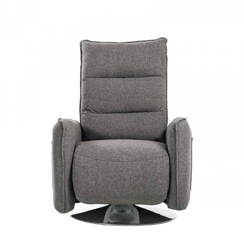 Divani Casa Fairfax Modern Grey Fabric Recliner Chair by VIG Furniture