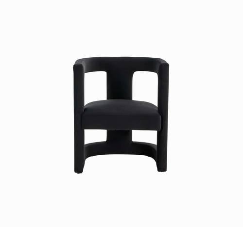 Modrest Kendra Modern Black Fabric Accent Chair by VIG Furniture