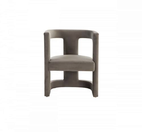 Modrest Kendra Modern Grey Fabric Accent Chair by VIG Furniture