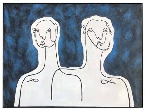 Modrest Energy Twin - Acrylic Painting by VIG Furniture