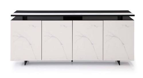 Modrest Schulz - Modern Black & White Ceramic Buffet by VIG Furniture