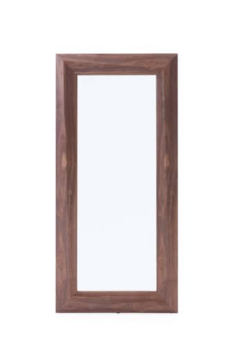 Modrest Calem Modern Walnut Floor Mirror by VIG Furniture