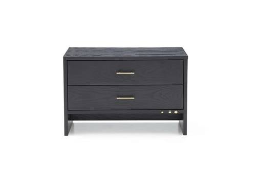 Modrest Wales Modern Grey Ash 2-Drawer Nightstand by VIG Furniture