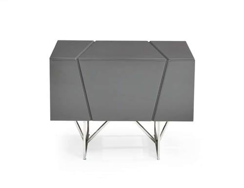 Modrest Chrysler Modern Grey Nightstand by VIG Furniture