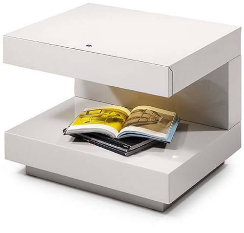 Modrest Esso Modern White Glossy Nightstand by VIG Furniture