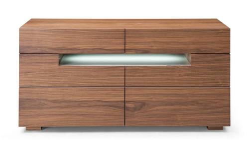 Modrest Ceres - Contemporary LED Walnut Dresser by VIG Furniture