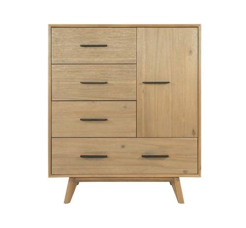 Modrest Claire - Contemporary Natural Light Mocha Acacia Chest by VIG Furniture