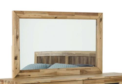 Modrest Sala Modern Light Wood Mirror by VIG Furniture