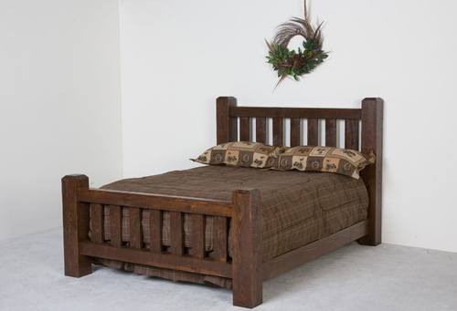 Lumberjack Bed by Viking Log Furniture