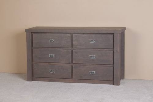 Barnwood 6 Drawer Dresser by Viking Log Furniture