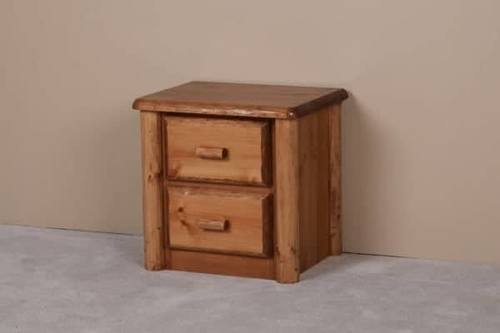 Northwoods 2 Drawer Nightstand by Viking Log Furniture