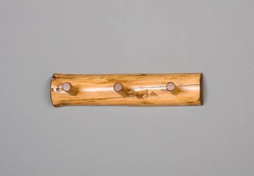 Log Wall Coat Rack 24