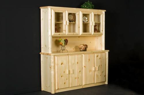 Log Buffet by Viking Log Furniture