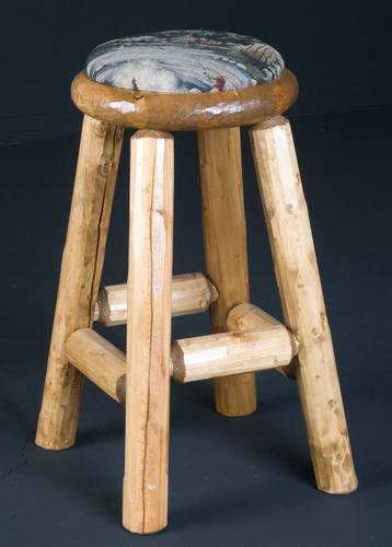 Northwoods Cushion Seat Pub Stool 24