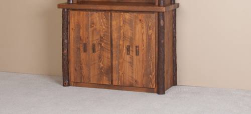 Sawtooth Hickory Honey Pine Buffet by Viking Log Furniture