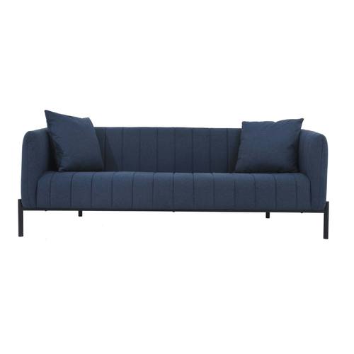 Jaxon Dark Blue Sofa by Moe's Home Collection
