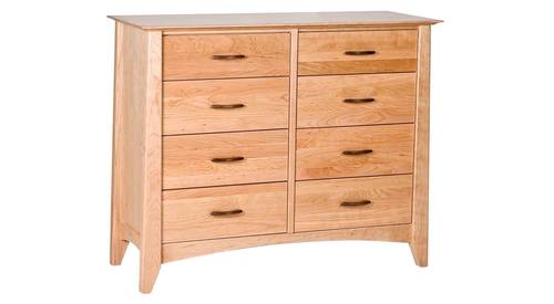 Willow Small 8 Drawer Dresser Natural by Comfort Pure