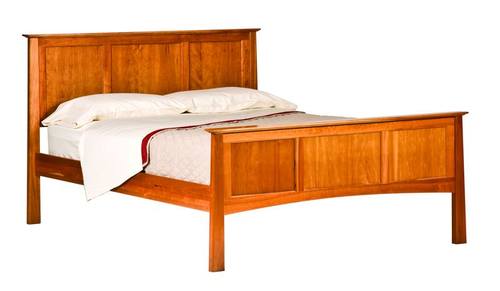 Willow Panel Natural Platform Bed by Comfort Pure