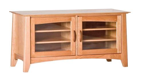 Willow 50 Inch Standard Media Cabinet Natural by Comfort Pure