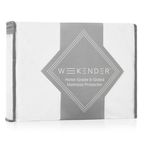 Weekender Hotel-Grade 5-Sided Mattress Protector by Malouf