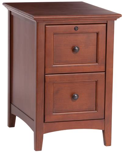 McKenzie File Cabinet, Glazed Antique Cherry by Wittier Wood Furniture