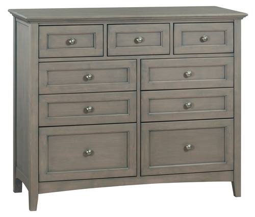 McKenzie 9-Drawer Dresser, Fieldstone by Wittier Wood Furniture
