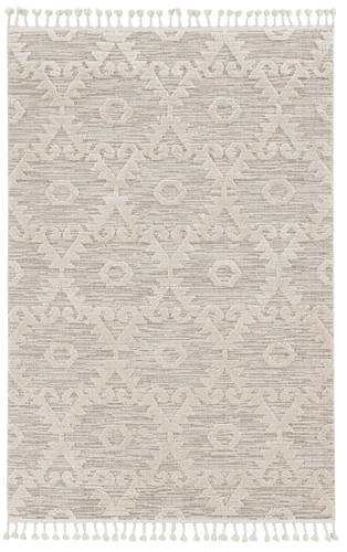 Willow Ivory Beige Boho Area Rug by KAS Rugs
