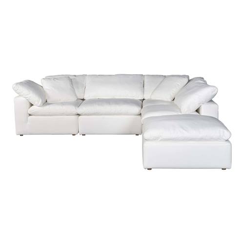 Terra Condo Dream Modular Sectional Livesmart Fabric Cream by Moe's Home Collection