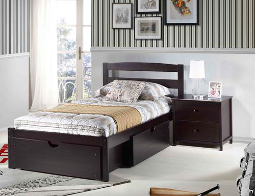 Berkeley Platform Bed Espresso by Innovations