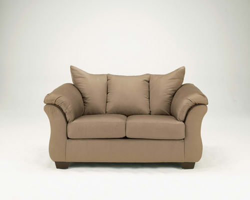 Darcy Mocha Loveseat Signature Design by Ashley Furniture