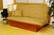 Futon Set - Queen Size - Okinawa Urban Oak Frame, Mattress w/Removable Solid Cover