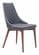 Moor Dining Chair Dark Gray (Set of 2) by Zuo Modern