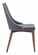 Moor Dining Chair Dark Gray (Set of 2) by Zuo Modern