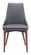 Moor Dining Chair Dark Gray (Set of 2) by Zuo Modern