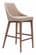 Moor Counter Chair Beige by Zuo Modern