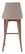 Moor Bar Chair Beige by Zuo Modern