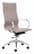 Glider Hi Back Office Chair Taupe by Zuo Modern