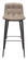 Tangiers Bar Chair Taupe (Set of 2) by Zuo Modern