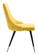 Piccolo Dining Chair Yellow Velvet  (Set of 2) by Zuo Modern