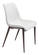 Magnus Dining Chair White & Walnut (Set of 2) by Zuo Modern