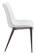 Magnus Dining Chair White & Walnut (Set of 2) by Zuo Modern