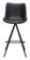Aki Bar Chair Black (Set of 2) by Zuo Modern