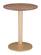 Alto Bistro Table Brown & Gold by Zuo Modern