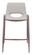 Desi Counter Chair (Set of 2) Beige by Zuo Modern