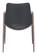 Desi Dining Chair (Set of 2) Black by Zuo Modern