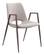Desi Dining Chair (Set of 2) Beige by Zuo Modern