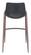 Desi Bar Chair (Set of 2) Black by Zuo Modern