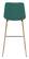 Tony Bar Chair Green & Gold by Zuo Modern